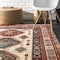 Nuloom Qiana Tribal Motif Fringe Area Rug 2ft 6in x 8ft KHTR02B-2608 - alternate 5